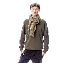 Carica l'immagine nel visualizzatore di Gallery, SCIARPA 100% LANA D’AGNELLO – LAMBSWOOL Principe di Galles: Green