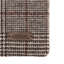 Carica l'immagine nel visualizzatore di Gallery, Portafoglio in tweed: Green Herringbone