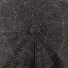 Carica l'immagine nel visualizzatore di Gallery, Cappello bambino Tommy Tweed Baker: Blue Box Check Union Jack Lining