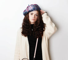 Carica l'immagine nel visualizzatore di Gallery, Coniglietto in lana d'agnello: Chestnut and Blue Tartan