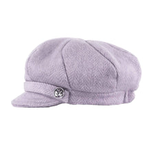 Carica l'immagine nel visualizzatore di Gallery, Berretto Newsboy Herringbone: Rose Pink