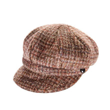 Carica l'immagine nel visualizzatore di Gallery, Cappello Newsboy in tweed spazzolato: Brushed Grey
