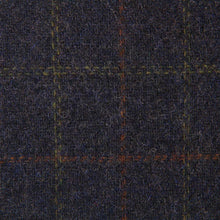 Carica l'immagine nel visualizzatore di Gallery, Berretto piatto con orecchie in tweed: Blue / L/XL