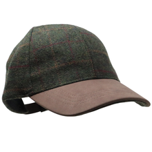 Carica l'immagine nel visualizzatore di Gallery, Berretto da baseball Tweed Check: Green/All