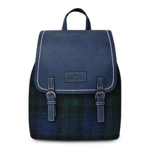 Carica l'immagine nel visualizzatore di Gallery, Zaino The Jura in Harris Tweed®: Black Watch