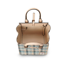Carica l'immagine nel visualizzatore di Gallery, Borsa The Medium Caillie: Black and White Dogtooth