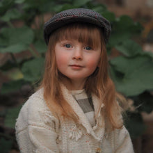 Carica l'immagine nel visualizzatore di Gallery, Cappello Piatto per Bambini Arthur Tweed: Age 7-8 yrs / Kids Green Box
