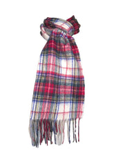 Carica l'immagine nel visualizzatore di Gallery, Sciarpa a quadri tartan in lana d'agnello Strathurie per donna e uomo