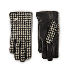 Carica l'immagine nel visualizzatore di Gallery, Guanti Harris Tweed® da donna: Chestnut Herringbone / L