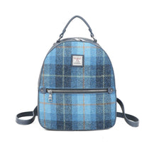 Carica l'immagine nel visualizzatore di Gallery, Zaino Harris Tweed colore Skye Blu