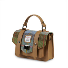 Carica l'immagine nel visualizzatore di Gallery, La Mini Cartella in Pelle: Chestnut Tartan