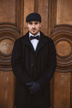 Carica l'immagine nel visualizzatore di Gallery, Berretto piatto classico in tweed: Blue Box Check