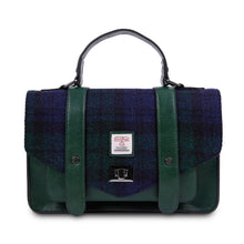 Carica l'immagine nel visualizzatore di Gallery, BORSA SATCHEL in HARRIS TWEED® colore CHESTNUT size LARGE