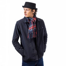 Carica l'immagine nel visualizzatore di Gallery, Sciarpa tartan in pura lana: Country Purple and Tan