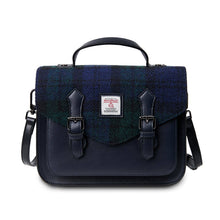 Carica l'immagine nel visualizzatore di Gallery, The Medium Calton Satchel: Fuchsia Tartan