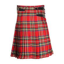 Carica l'immagine nel visualizzatore di Gallery, KILT SCOZZESE DELUXE Royal Stewart Modern taglia uk 46''-48'' (ita 56)