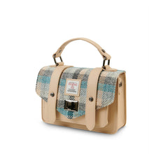 Carica l'immagine nel visualizzatore di Gallery, La Mini Cartella in Pelle: Chestnut Tartan