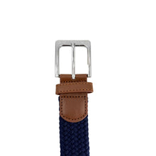 Carica l'immagine nel visualizzatore di Gallery, Cintura Heritage Braid: Navy/Cream/Red