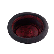 Carica l'immagine nel visualizzatore di Gallery, Cappello Doyle Straw Pork Pie: Black / Medium