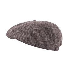 Carica l'immagine nel visualizzatore di Gallery, Cappello bambino Tommy Tweed Baker: Blue Box Check Union Jack Lining
