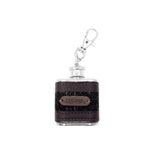 Carica l'immagine nel visualizzatore di Gallery, Fiaschetta in tweed: Grey Box Herringbone