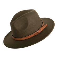 Carica l'immagine nel visualizzatore di Gallery, Fedora classica in feltro a colori: Green