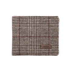 Carica l'immagine nel visualizzatore di Gallery, Portafoglio in tweed: Green Herringbone