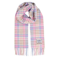 Carica l'immagine nel visualizzatore di Gallery, Sciarpa tartan in pura lana: Dolly Mixture Check