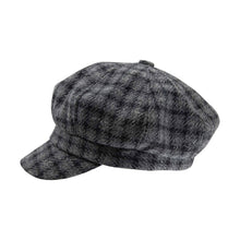 Carica l'immagine nel visualizzatore di Gallery, Cappello da giornalaio a quadri Women's Heritage: Tan Mix Check