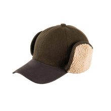 Carica l'immagine nel visualizzatore di Gallery, Cappello Heritage Borg Trapper: Green Box Tweed / M/L