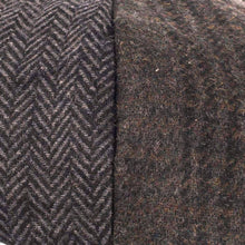 Carica l'immagine nel visualizzatore di Gallery, Cappellino Newsboy patchwork di tweed: Green Box Check