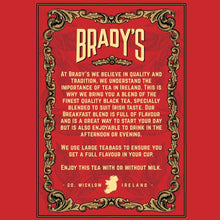 Carica l'immagine nel visualizzatore di Gallery, Tè Breakfast - Brady's - 40 bustine