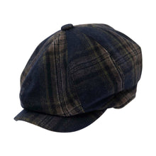 Carica l'immagine nel visualizzatore di Gallery, Berretto Carlyle Tartan Peaky Blinders: Navy Tartan