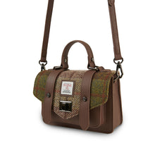 Carica l'immagine nel visualizzatore di Gallery, La Mini Cartella in Pelle: Chestnut Tartan