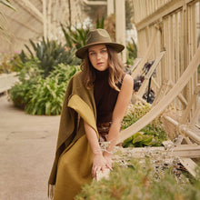 Carica l'immagine nel visualizzatore di Gallery, Fedora classica in feltro a colori: Green