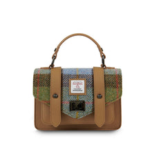 Carica l'immagine nel visualizzatore di Gallery, La Mini Cartella in Pelle: Chestnut Tartan