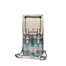 Carica l'immagine nel visualizzatore di Gallery, La borsa per telefono IN Harris Tweed®: Black Watch