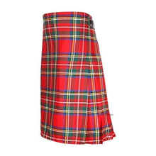 Carica l'immagine nel visualizzatore di Gallery, KILT SCOZZESE DELUXE Royal Stewart Modern taglia uk 46''-48'' (ita 56)