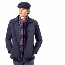 Carica l'immagine nel visualizzatore di Gallery, Cappello bambino Tommy Tweed Baker: Blue Box Check Union Jack Lining