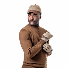 Carica l'immagine nel visualizzatore di Gallery, Berretto da baseball in pelle scamosciata: Green Box Check