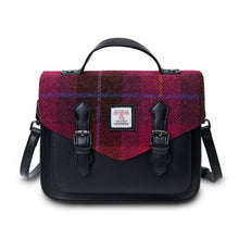 Carica l'immagine nel visualizzatore di Gallery, La borsa Medium Calton: Black Herringbone