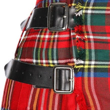 Carica l'immagine nel visualizzatore di Gallery, KILT SCOZZESE DELUXE Royal Stewart Modern taglia uk 46''-48'' (ita 56)