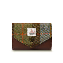 Carica l'immagine nel visualizzatore di Gallery, Portamonete Harris Tweed® Chestnut piccolo