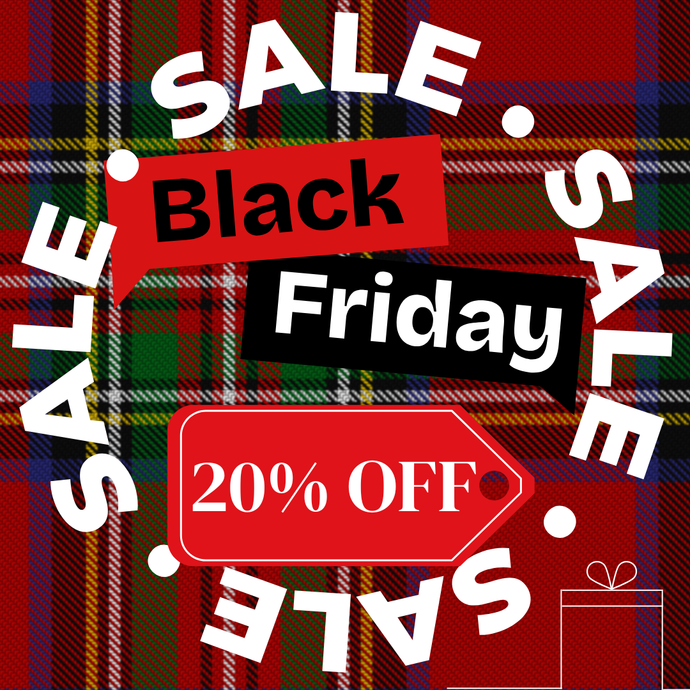 BLACK FRIDAY!  20% OFF!