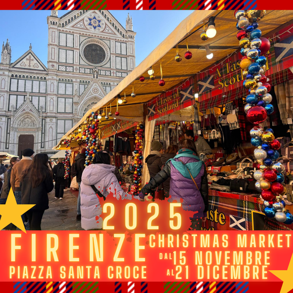 FIRENZE Mercatino di Natale 2025