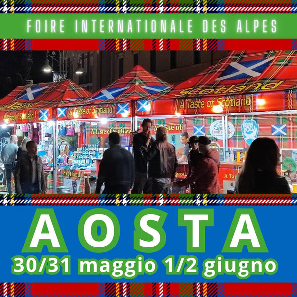 SCOZIA in TOUR ad AOSTA per il Mercato Europeo Anva Confesercenti