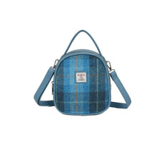 Carica l'immagine nel visualizzatore di Gallery, Zaino Mini da Donna Harris Tweed Skye Blu 288-4
