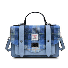 Carica l'immagine nel visualizzatore di Gallery, Borsa a tracolla media: Pink-Green Tartan
