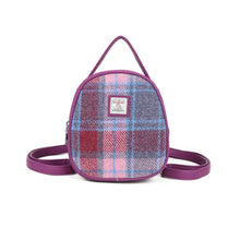 Carica l'immagine nel visualizzatore di Gallery, Zaino da donna Harris Tweed Fucsia 288-4
