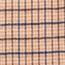 Carica l&#39;immagine nel visualizzatore di Gallery, Sciarpa in lana con motivo tartan: Navy / Grey
